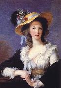 elisabeth vigee-lebrun Portrait of the Duchess de Polignac oil on canvas